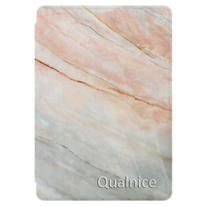 Qualnice Water-Safe Case for All-New Kindle Paperwhite (10th Generation-2018 Only), Marble Pink