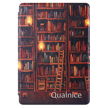 Load image into Gallery viewer, Qualnice Water-Safe Case for All-New Kindle Paperwhite (10th Generation-2018 Only), Library